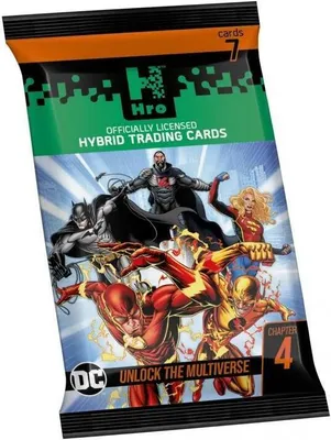 Produktbild von DC Hro Trading Cards Chapter 4 The Flash Booster 7 Karten