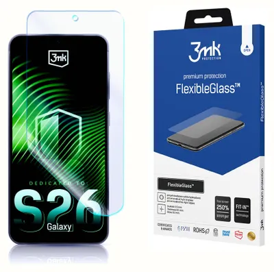 Obrázek produktu pro 3mk FlexibleGlass - hybridní sklo pro Samsung Galaxy S26