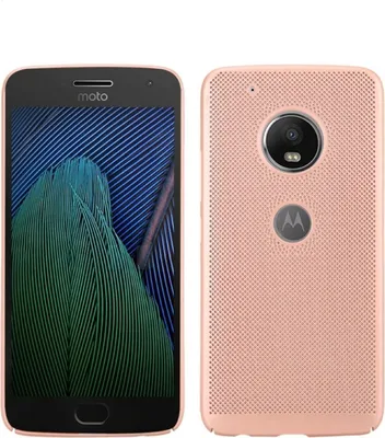 Zdjęcie produktu dla Pokrowiec ochronny na telefon Motorola Moto G5 różowy