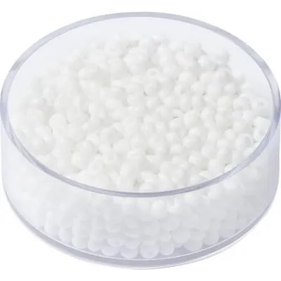 Produktbild von KNORR PRANDELL 213104001 Böhmische Rocailles Ø 25 mm Glas weiss