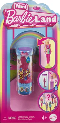 Zdjęcie produktu dla Barbie Mini BarbieLand HYF28, Mini lalka, Damski, 4 lat(a), Dziewczyna, 70,4 mm, Różne kolory