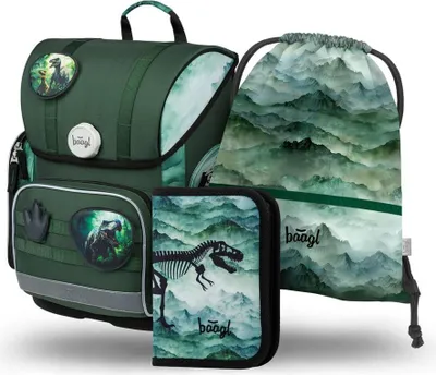 Immagine prodotto di BAAGL SET 3 Ergo Dino: valigetta, portamatite, borsa