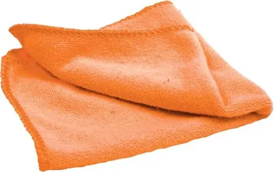 Produktbild von Mikrofaser-Reinigungstuch für Weißwand- und Planungstafeln orange Packung mit 10 Stück