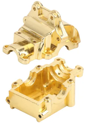 Image de Couvercle de transmission RC en métal Wave Box Pièces de différentiel pour Wltoys 144001 1254 Accessoires de mise à niveau