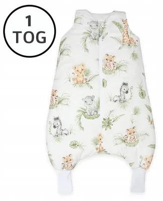 Produktbild von Ankras Gefütterter Schlafsack mit Beinen Gr. L 100% Baumwolle