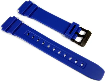 Produktbild von Casio Collection Uhrenarmband 18mm | Resin blau F-108WH-2AES 10365961