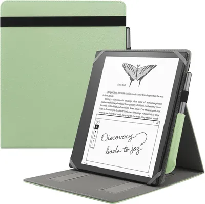 Produktbild von Universal Hülle für 10.2 Zoll Kindle Scribe 1. Gen 2022 / 10.3 Zoll Kobo Elipsa Ereader 2021 - Grün