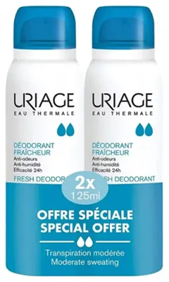 Obrázok produktu pre URIAGE dezodorant v spreji 125 ml - balenie 2 ks