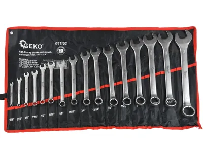 Produktbild von Schraubenschlüssel-Satz 16-teilig, 1/4"-1,1/4"