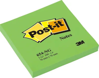 Immagine prodotto di Post-It 654 76X76 100Bl.gn.6St