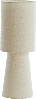 Image de Lampe de table - beige - MIKKEL - textile - lampe d'ambiance - E27 - 1886043 - Light & Living