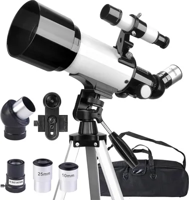 Produktbild von Misilmp Teleskop für Erwachsene und Kinder - 70mm Aperture 400mm Refraktorteleskop