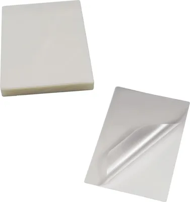 Produktbild von Glänzende Laminierfolien - Hochwertiger Schutz - Packung mit 200