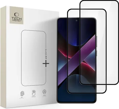 Zdjęcie produktu dla Kaitseklaas Tech-Protect Poco X7 Pro Glass Fit+ 2tk