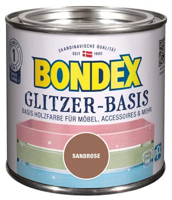 Produktbild von Bondex Glitzer-Basis 500 ml basis sandrose