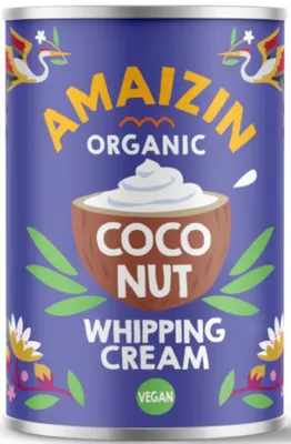 Produktbild von Amaizin Bio Kokosnuss Schlagsahne 6x400 ml
