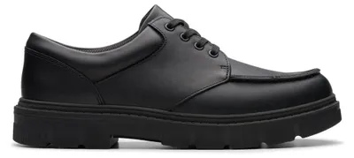 Obrázok produktu pre CLARKS Relda Spark K. Detské čierne kožené topánky, veľkosť 1.5
