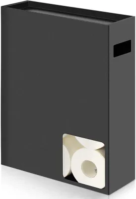 Produktbild von Famanu Toilettenpapierhalter für bis zu 12 Rollen - Organizer für Badezimmer