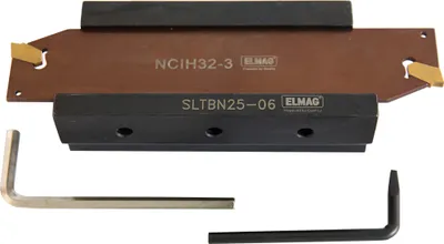 Produktbild von ELMAG Stechwerkzeugsortiment 20mm, 6 tlg. - mit Stechleiste NCIH26 3mm