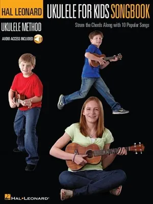 Obrázok produktu pre Ukulele for Kids Songbook Hal Leonard Ukulele Method - Book/Online Audio