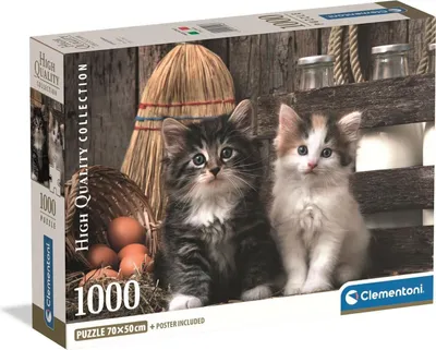 Produktbild von Clementoni High Quality Collection 39943, 1000 Stück(e), Tiere, 18 Jahr(e)