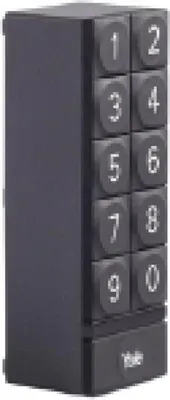 Immagine prodotto di Yale Smart Keypad, serratura a codice, nero, accesso senza chiave, compatibile con la serratura Linus