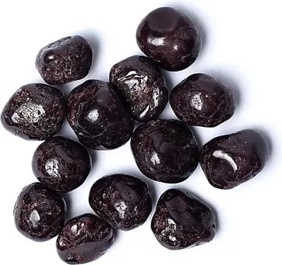 Produktbild von Granat-Trommelsteine B-Qualität – ±3–4 cm; ±500g