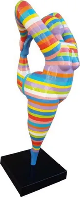 Abstrakte XXL Luxus Designer Garten Terrassen Deko Skulptur Figur Frau Abstract XXL Luxury Designer Garden Terrace Decorative Sculpture Figure Woman