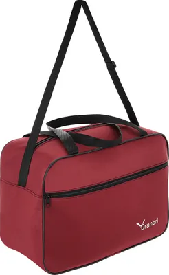 Produktbild von Granori Handgepäck Reisetasche 40x20x25 cm ideal geeignet als kleines Bord-/ Kabinen-/ Handgepäckstück für Flüge mit z.B. Ryanair in Bordeauxrot