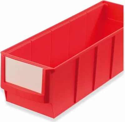 Produktbild von 120x Etikettenschutzfolie für schmale Industrieboxen | Breite 7cm