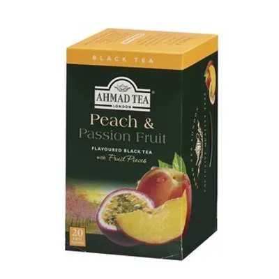 Obrázok produktu pre Ahmad Tea - broskyňa a mučenka 40g, 20 Beutel