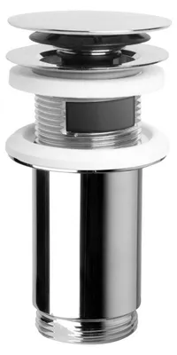 Produktbild von Omp-Tea Waschbecken-Ablaufgarnitur 5/4“, klick-klack, Großer Stopfen, max 80mm, Chrom