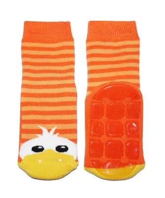Productafbeelding van Damenkousen van katoen, eendkleurig oranje, maat 35-38