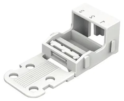 Productafbeelding van Bevestigingsadapter Klemmen - Montagevoet Adapter - Staande Montage - Eenvoudig Vastklikken - 10 Stuks - Zwart