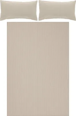 Produktbild von Erwin Müller Bettwäsche Rosenheim" taupe 1x 200x220 cm + 2x 40x80 cm"