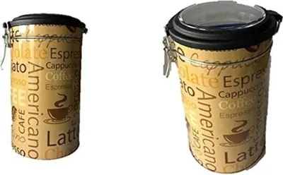 Produktbild von Kaffeedose Aromaverschluss für 500g Kaffeebohnen, Tee, Kakao, Müsli, Nudeln, Haferflocken
