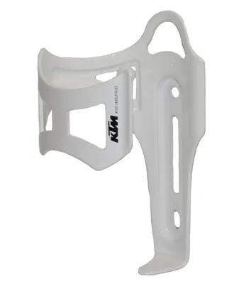 Produktbild von KTM Trinkflaschenhalter Alu weiß Side Alloy Fahrrad Bike MTB