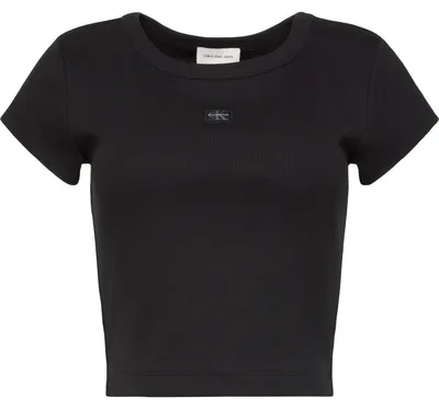 Produktbild von CALVIN KLEIN LV047C200G WOVEN LABEL 2X2 BABY Schwarz