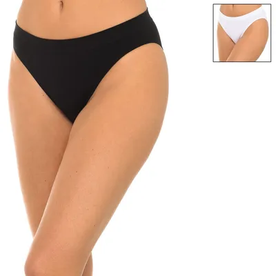 Produktbild von Pack-2 Nahtlose Mikrofaser-Slips D05DZ Damen