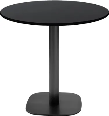 Produktbild von Runder Tisch Ø 70 cm – Rundes schwarzes Modell