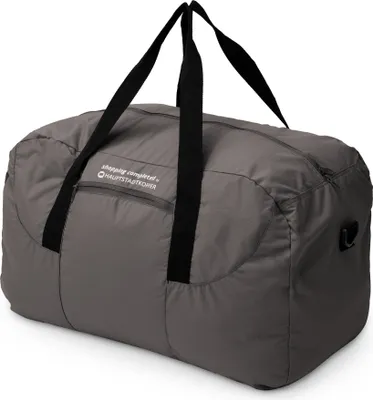 Produktbild von große faltbare Reisetasche 55 L, leichte Falttasche Reise-Gepäck Weekender Tasche Strandtasche mit Reißverschluss Damen Herren Tragetasche Travel Bag XL,Graphite