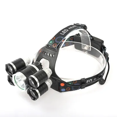 Obrázek produktu pro KRAFT&DELE Čelovka (nabíjecí) 5xLED 1xT6 + 4xQ5 KD1247