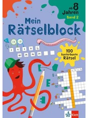 Image de Klett Mein Rätselblock ab 8 Jahren Band 2