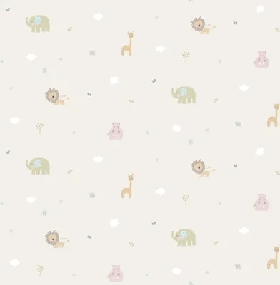 Immagine prodotto di Carta da parati Sanders & Sanders animali verde chiaro - 640560 - 53 cm x 10 m