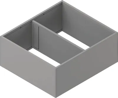 Zdjęcie produktu dla Rama frontu szuflady BLUM AMBIA-LINE, od NL270mm, stalowy indium szary