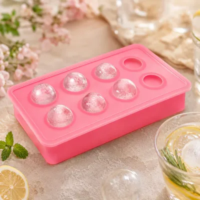 Produktbild von Lurch Eiswürfelform Kugeln Ø 33 mm Rosa