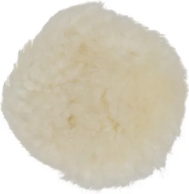 Image de Tampon de polissage en laine Makita avec velcro 100 mm de diamètre 100 mm