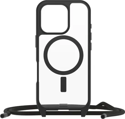 Obrázok produktu pre OtterBox React Necklace MagSafe Apple iPhone 16 Pro - číry/bl