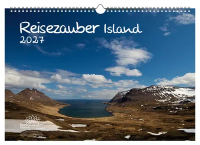 Produktbild von Reisezauber Island DIN A3 Kalender für 2027 Reykjavík Stadt Reise Urlaub