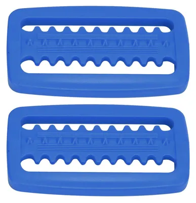 Produktbild von 2 Stück Tauchgewicht-Gürtelschnalle, langlebig, robust, ungiftig, geruchlos, korrosionsbeständig, Schnorchelhilfe (blau)